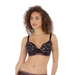 32J BNWT Freya Wild Underwire Demi Plunge Moulded Bra